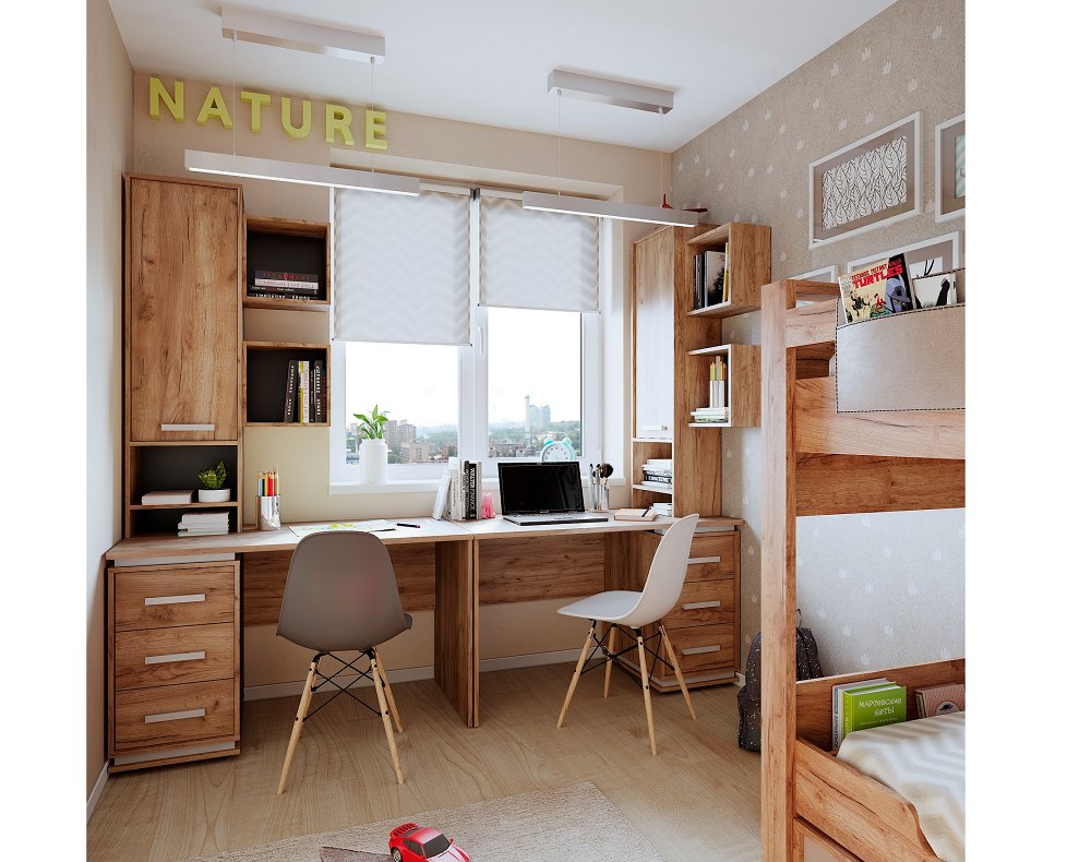 Куб 3 Nature 100, дуб табачный фото 2