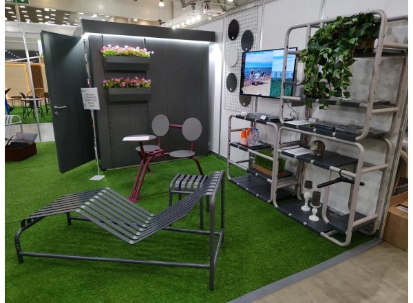 Стеллаж Step 1, цвет-белый Ral 9003, полки-темно-серые Ral 7024 фото 8