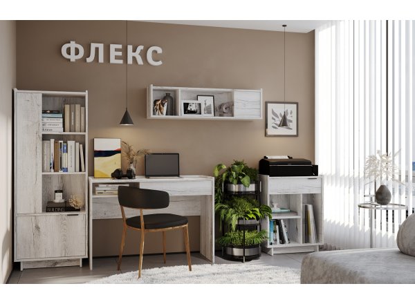 Стеллаж Флекс 25 Дуб Шавиниган